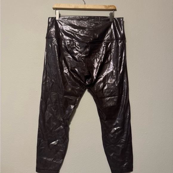 Lululemon Athletica Shimmering Brown Leggings - Picture 2 of 4